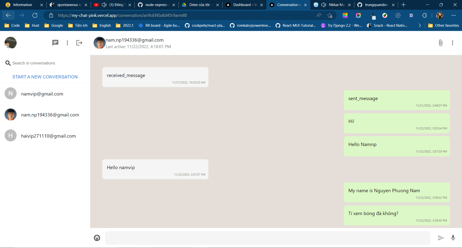 My Chat