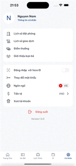 Zenia - APEC Hotel Booking App